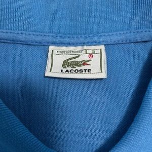 Lacoste polo Made in France